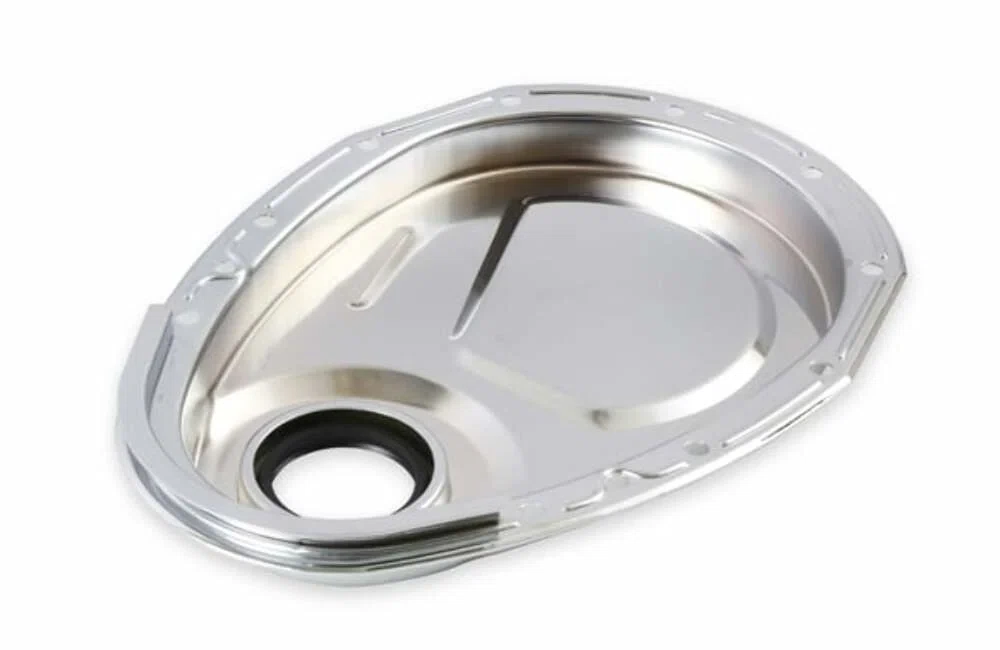Mr. Gasket Timing Cover - Chrome - 4590